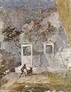 unknow artist Wall painting a pastoral scene in the romantic style,from pompeii china oil painting reproduction